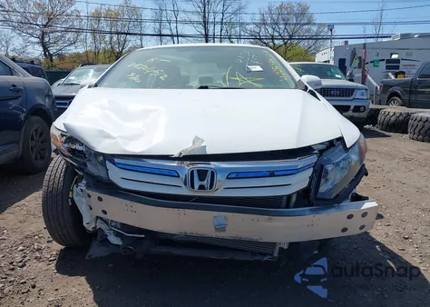 2012 Honda Civic Hybrid z USA, uszkodzony, nr VIN JHMFB4F24CS007240